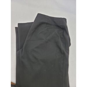 Talbots Heritage Womens 10 Black Stretch Straight Side‎ Zipper Pants